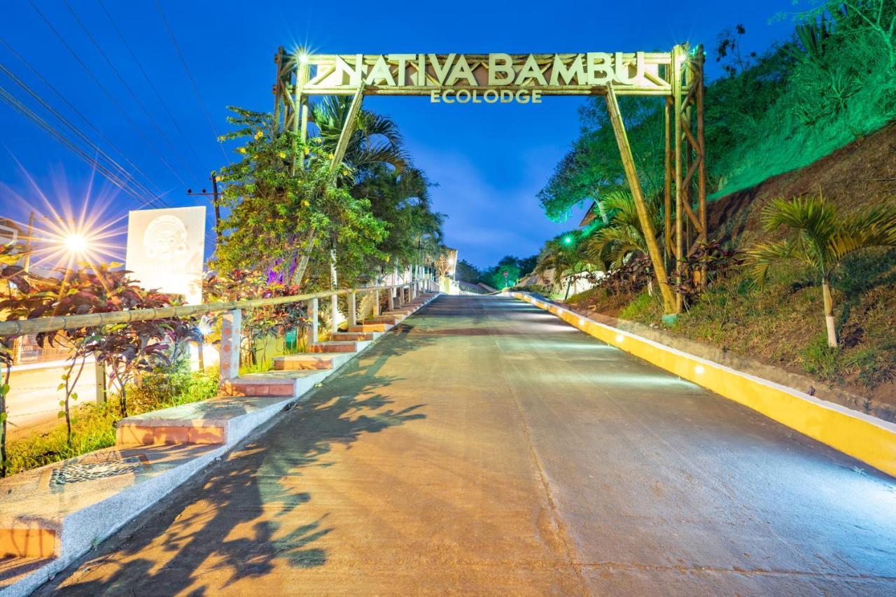 Nativa Bambu Ecolodge Монтаньита Экстерьер фото